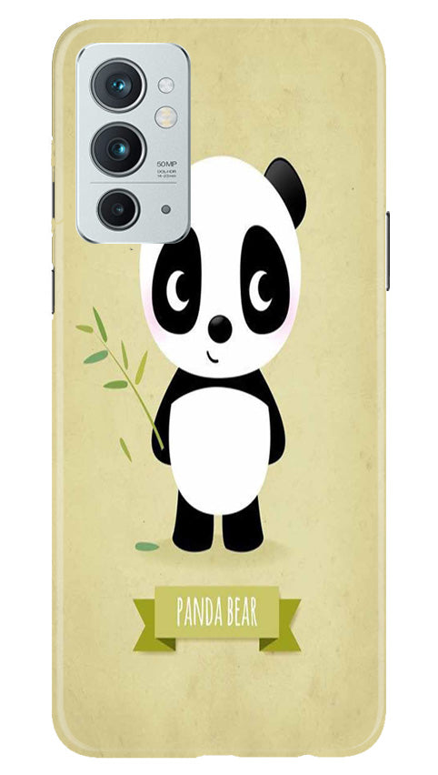 Panda Bear Mobile Back Case for OnePlus 9RT 5G (Design - 279)