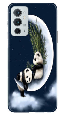 Panda Moon Mobile Back Case for OnePlus 9RT 5G (Design - 280)