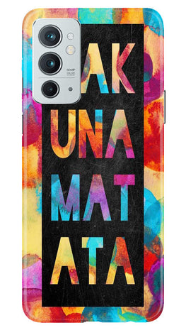 Hakuna Matata Mobile Back Case for OnePlus 9RT 5G (Design - 285)