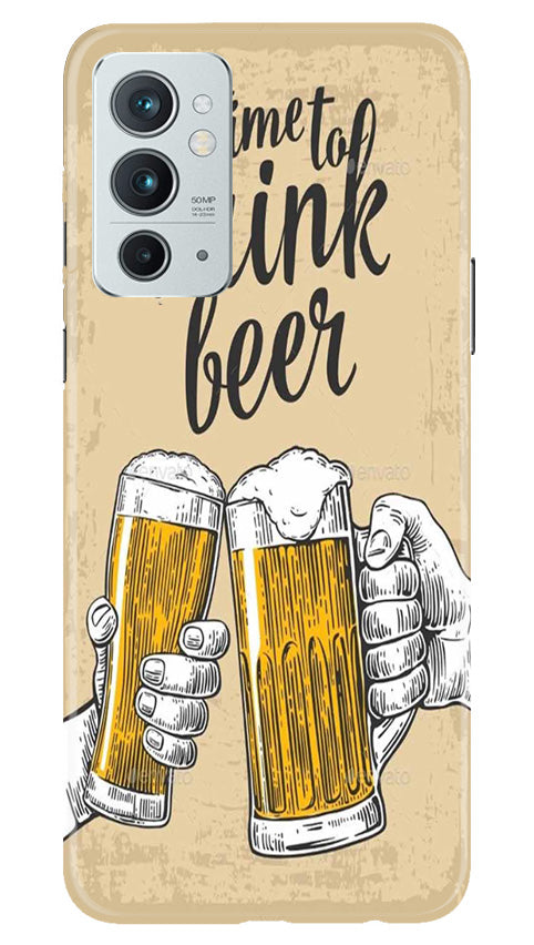 Drink Beer Mobile Back Case for OnePlus 9RT 5G (Design - 290)