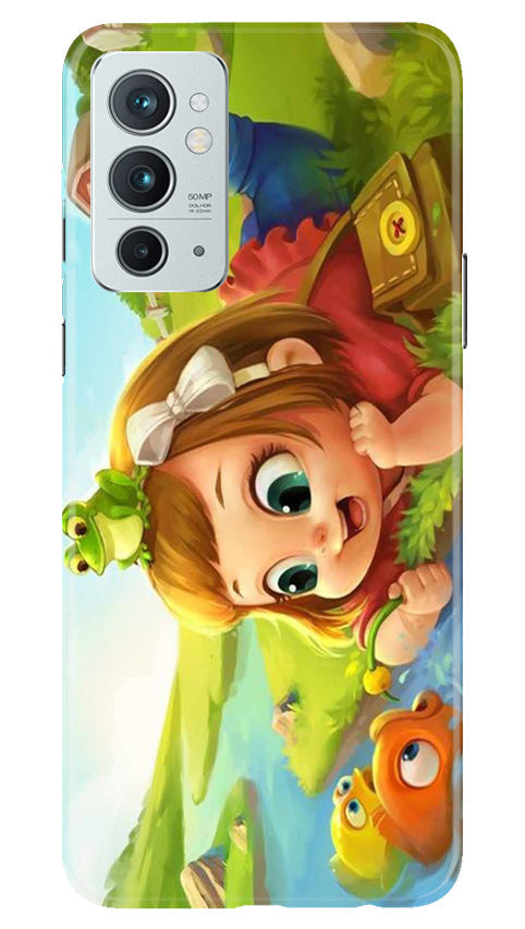 Baby Girl Mobile Back Case for OnePlus 9RT 5G (Design - 301)