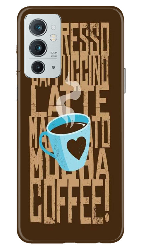Love Coffee Mobile Back Case for OnePlus 9RT 5G (Design - 311)