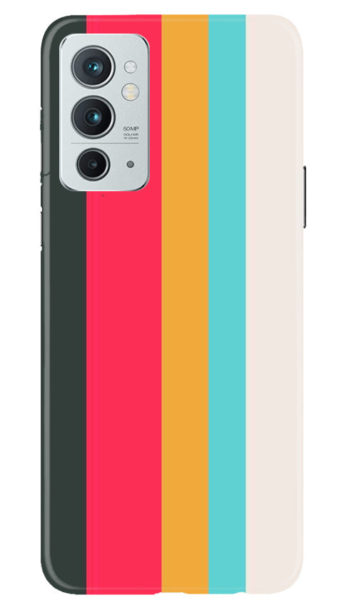 Color Pattern Mobile Back Case for OnePlus 9RT 5G (Design - 328)
