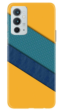 Diagonal Pattern Mobile Back Case for OnePlus 9RT 5G (Design - 329)