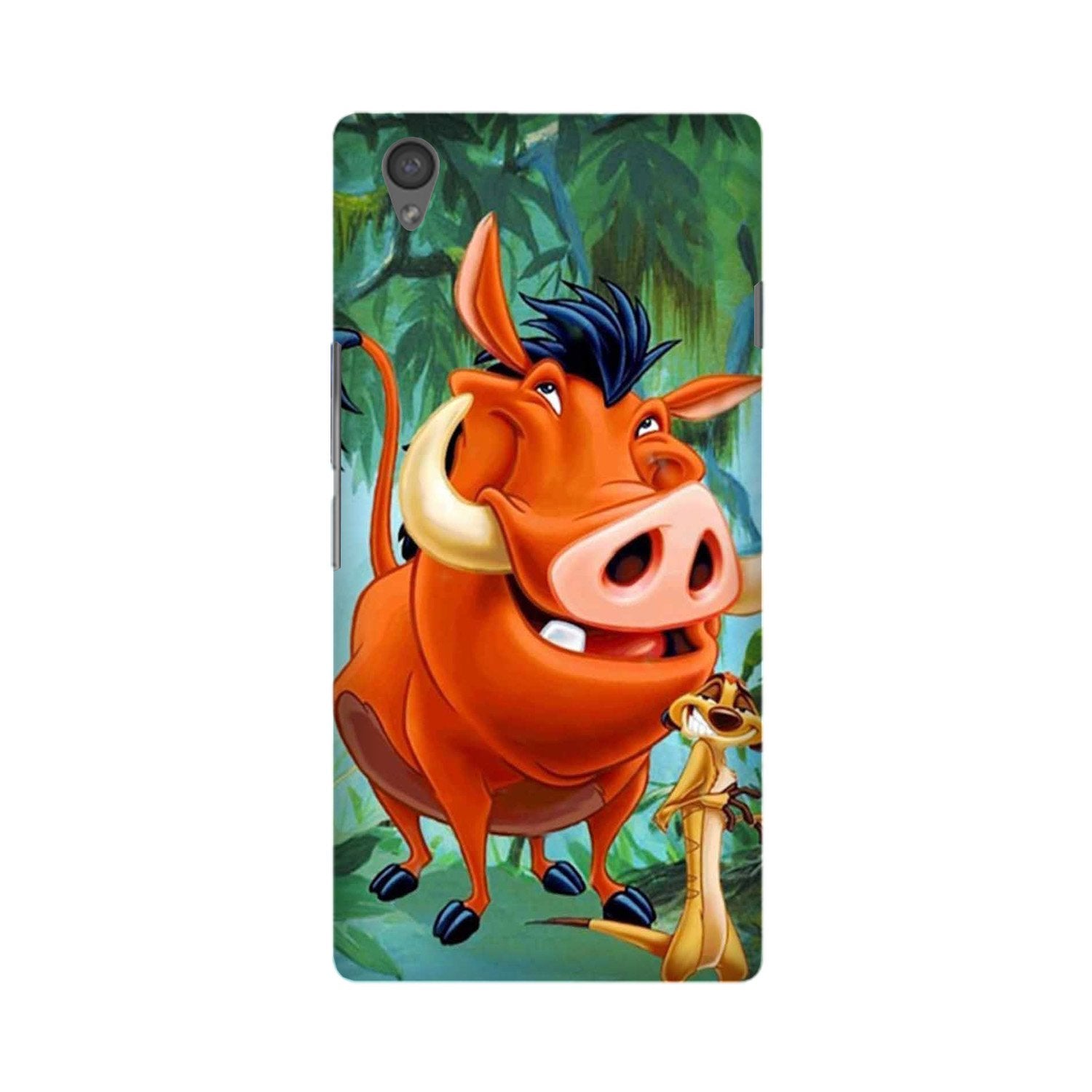 Timon and Pumbaa Mobile Back Case for OnePlus X  (Design - 305)