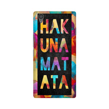 Hakuna Matata Mobile Back Case for OnePlus X  (Design - 323)