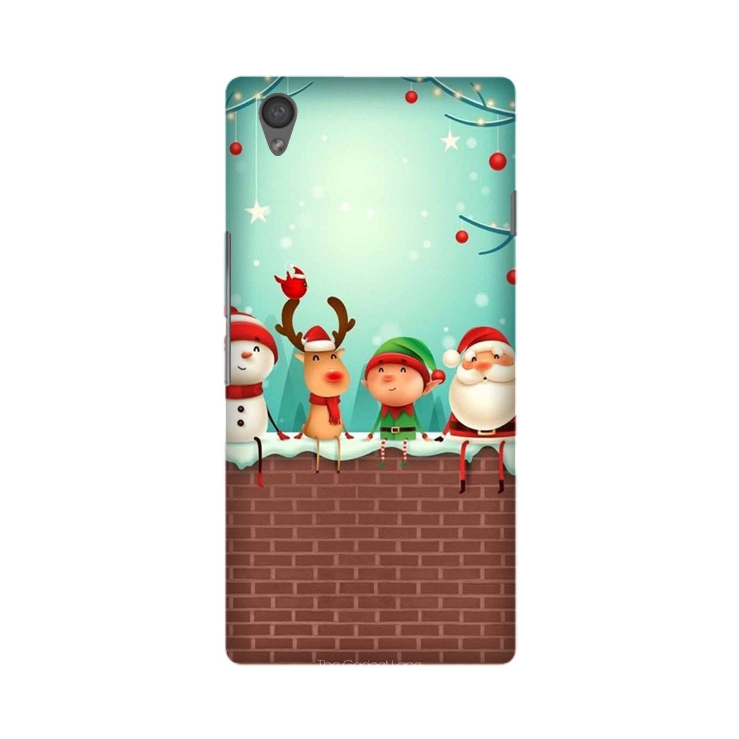 Santa Claus Mobile Back Case for OnePlus X  (Design - 334)