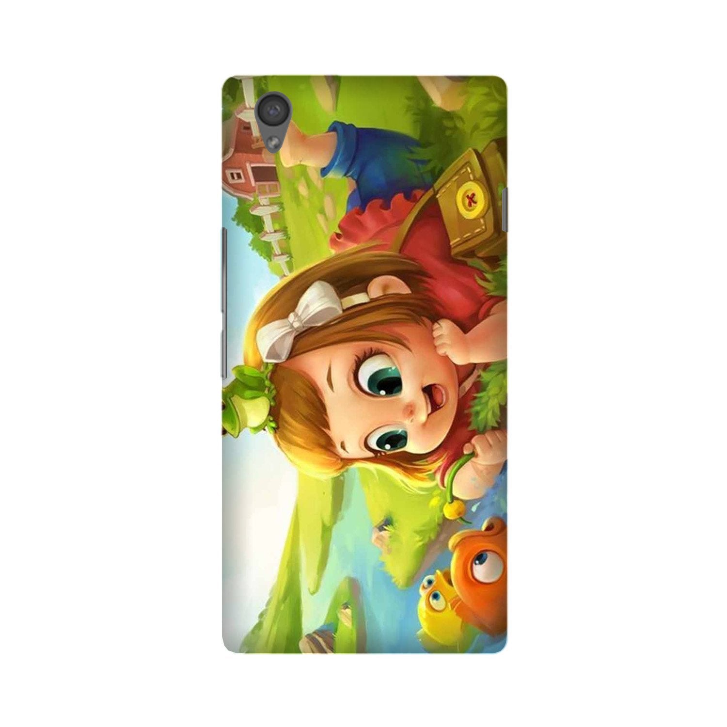 Baby Girl Mobile Back Case for OnePlus X  (Design - 339)