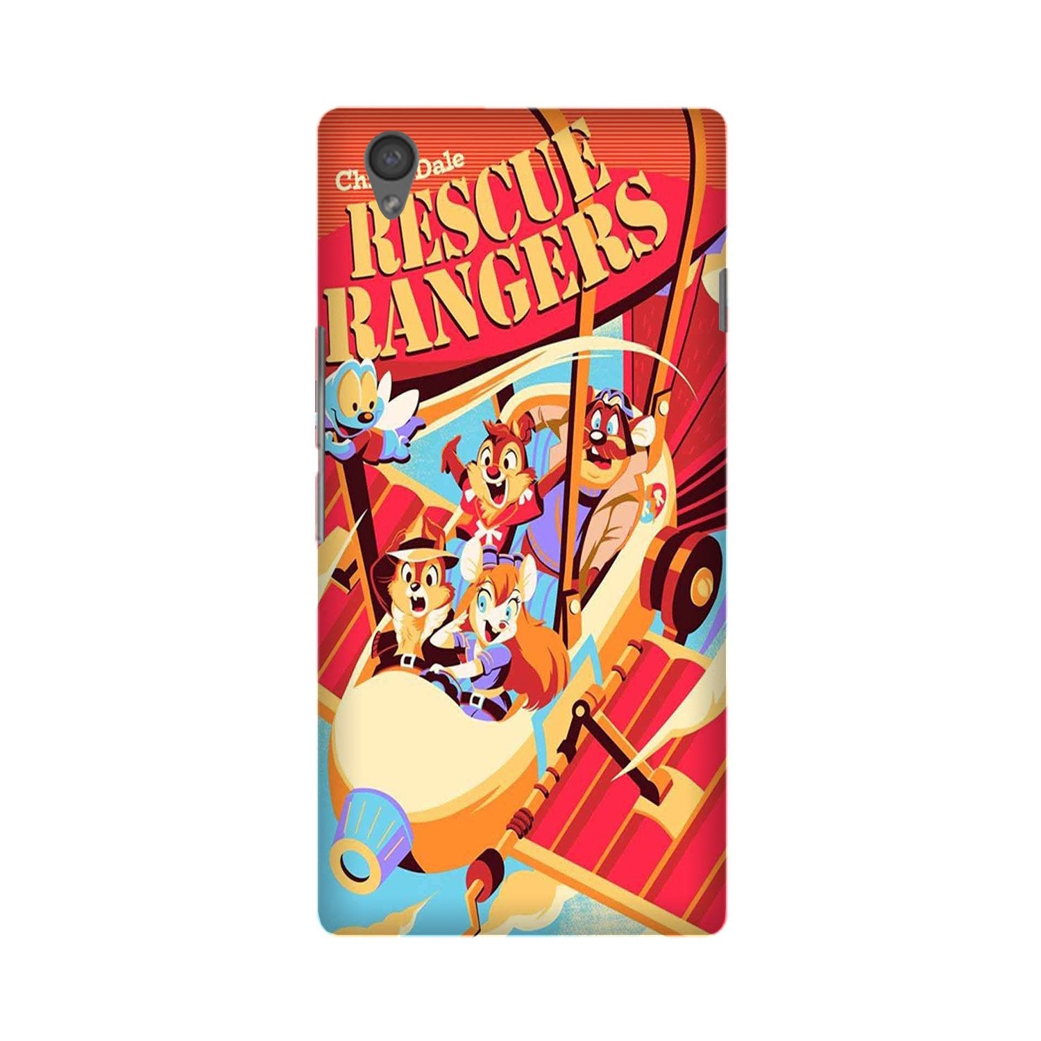 Rescue Rangers Mobile Back Case for OnePlus X  (Design - 341)
