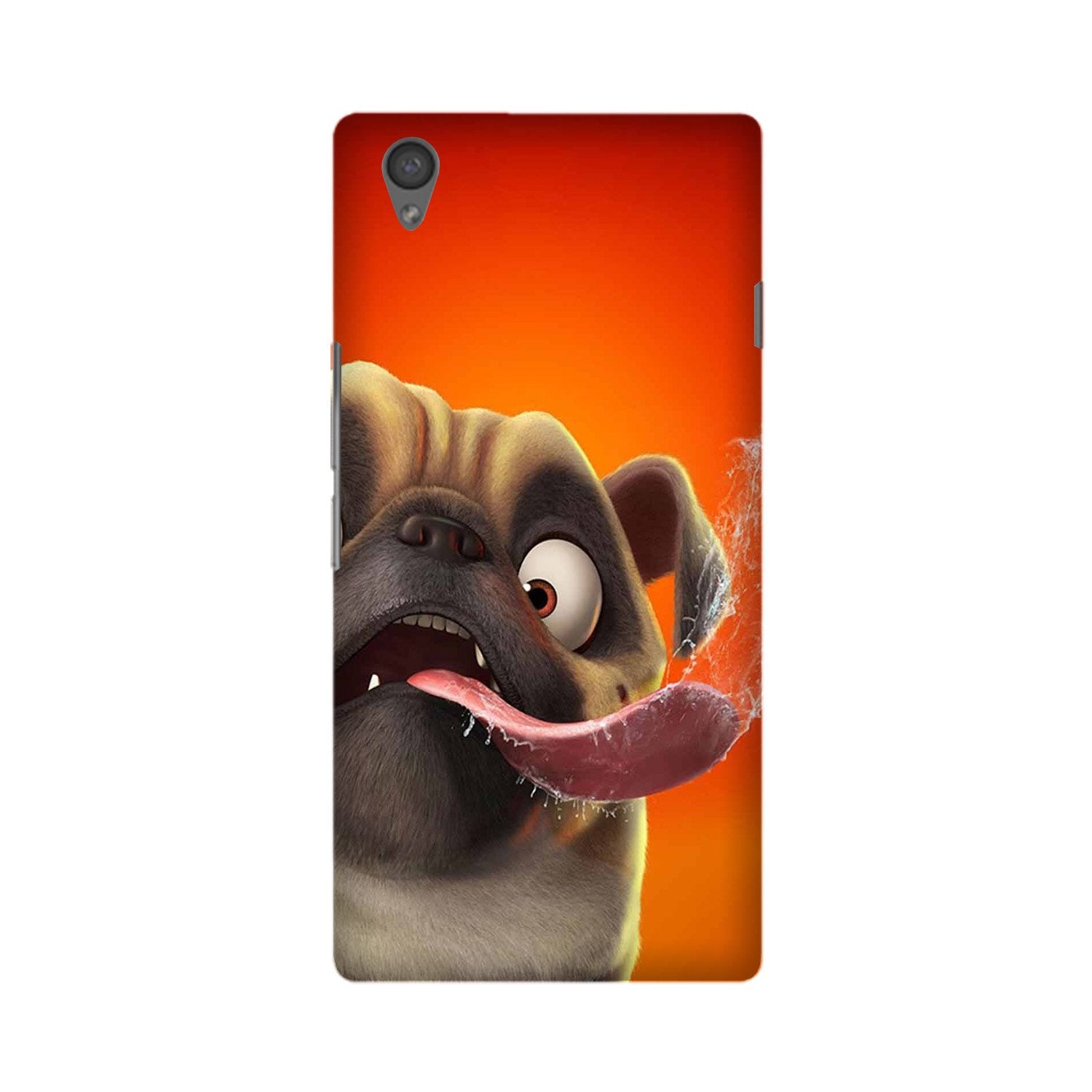 Dog Mobile Back Case for OnePlus X  (Design - 343)