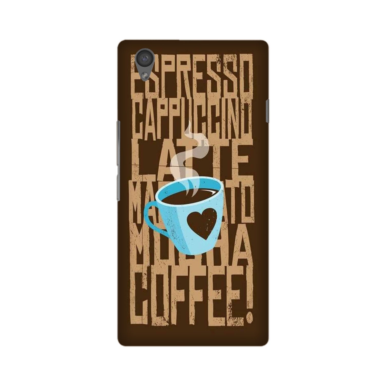Love Coffee Mobile Back Case for OnePlus X  (Design - 351)