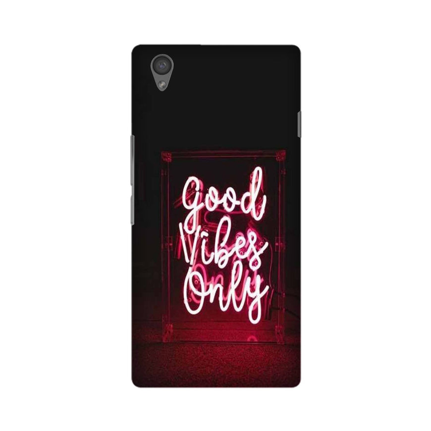 Good Vibes Only Mobile Back Case for OnePlus X  (Design - 354)