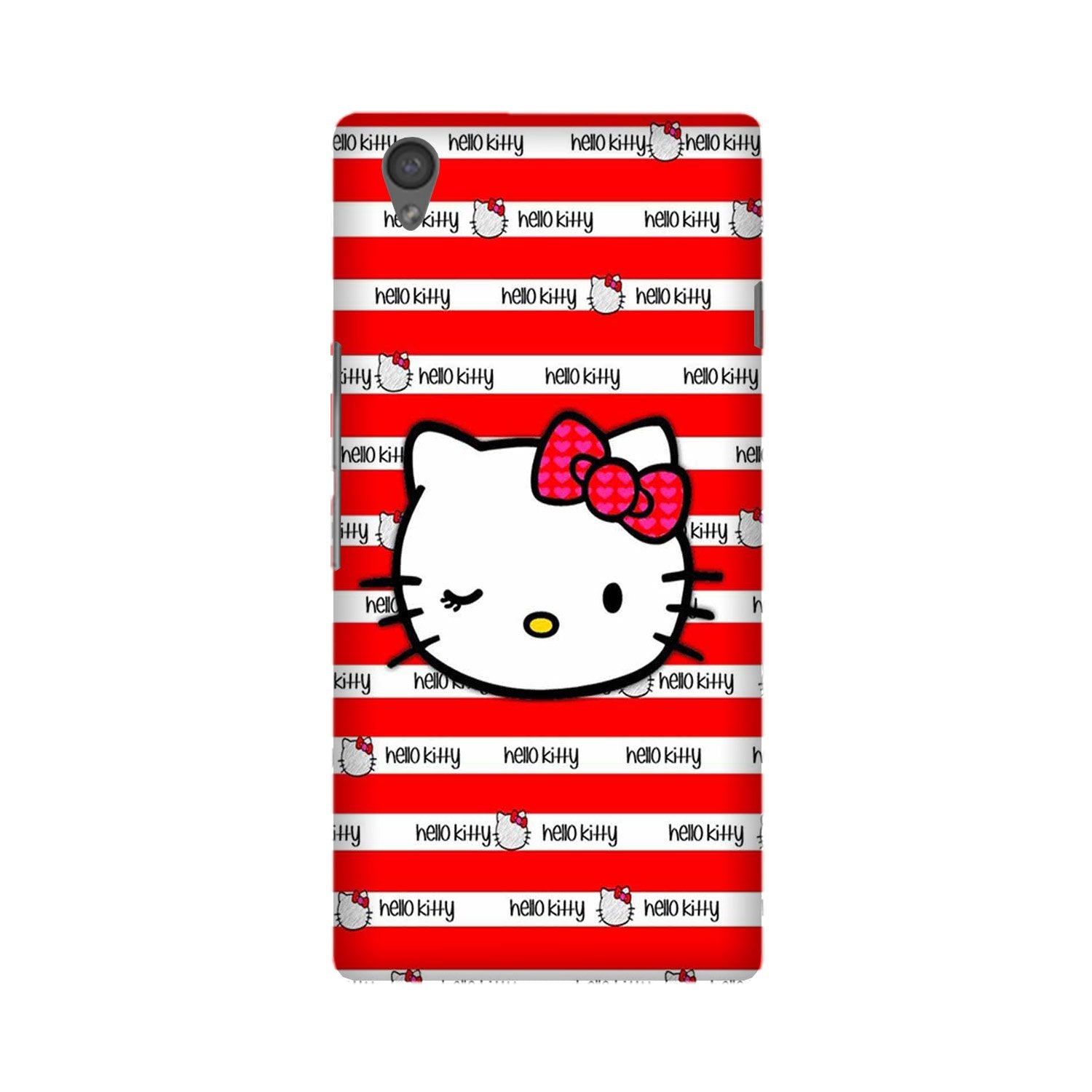Hello Kitty Mobile Back Case for OnePlus X  (Design - 364)