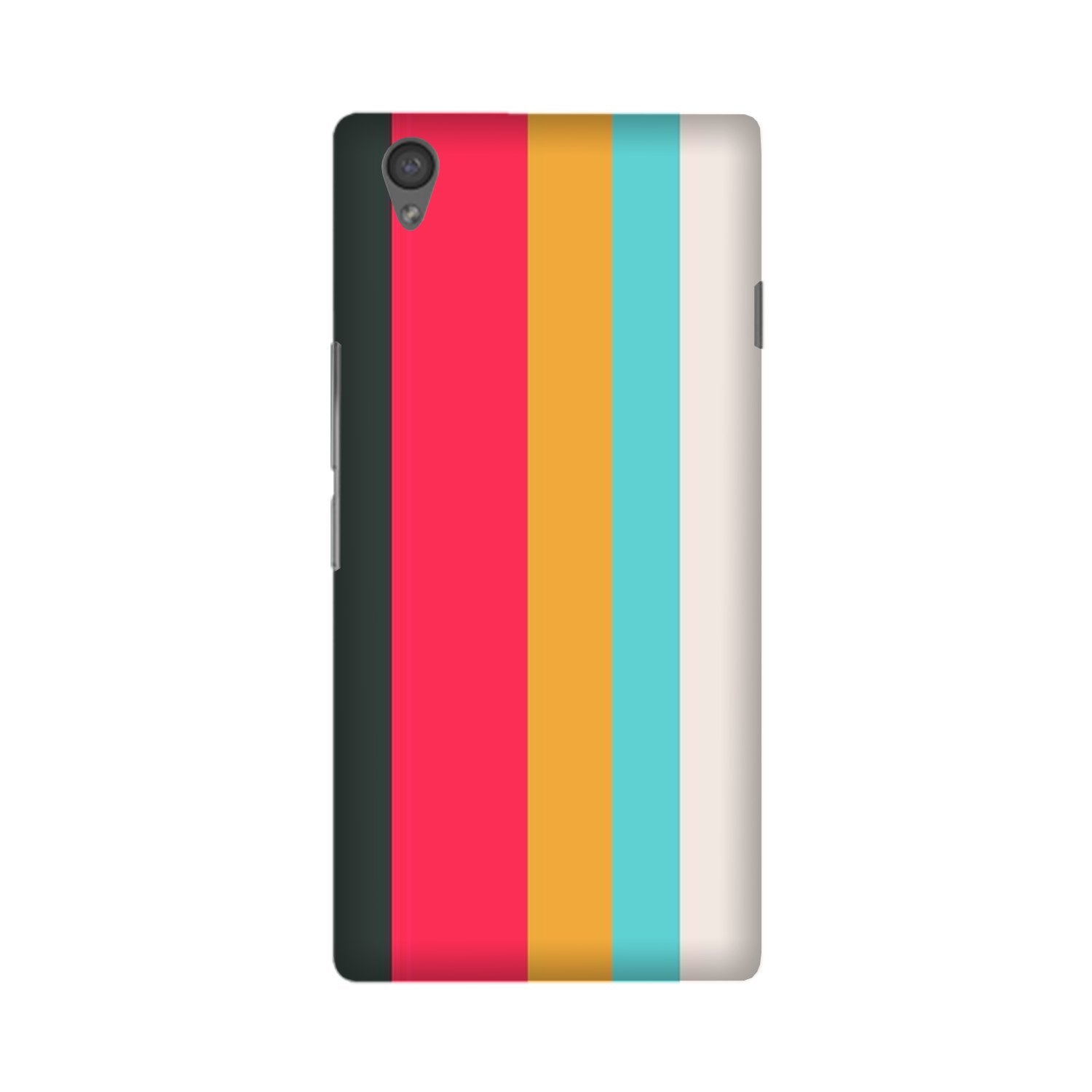 Color Pattern Mobile Back Case for OnePlus X  (Design - 369)