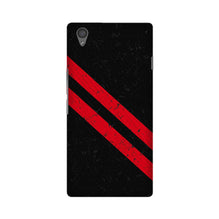 Black Red Pattern Mobile Back Case for OnePlus X  (Design - 373)