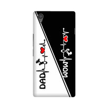 Love Mom Dad Mobile Back Case for OnePlus X  (Design - 385)