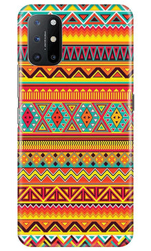 Zigzag line pattern Mobile Back Case for OnePlus 8T (Design - 4)