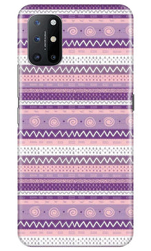 Zigzag line pattern3 Mobile Back Case for OnePlus 8T (Design - 11)