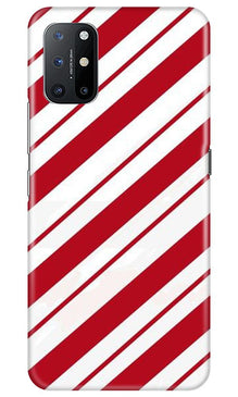 Red White Mobile Back Case for OnePlus 8T (Design - 44)