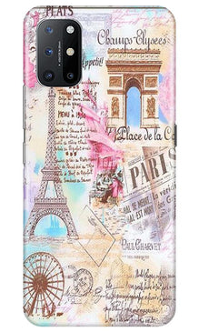 Paris Eiftel Tower Mobile Back Case for OnePlus 8T (Design - 54)