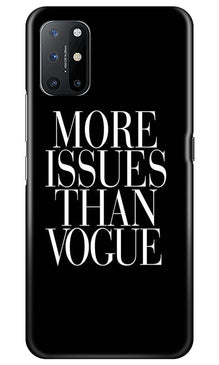 More Issues than Vague Mobile Back Case for OnePlus 8T (Design - 74)