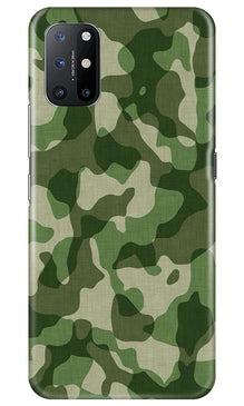 Army Camouflage Mobile Back Case for OnePlus 8T  (Design - 106)