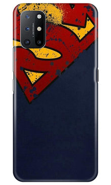 Superman Superhero Mobile Back Case for OnePlus 8T  (Design - 125)