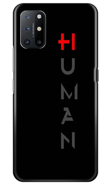 Human Mobile Back Case for OnePlus 8T  (Design - 141)