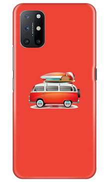 Travel Bus Mobile Back Case for OnePlus 8T (Design - 258)