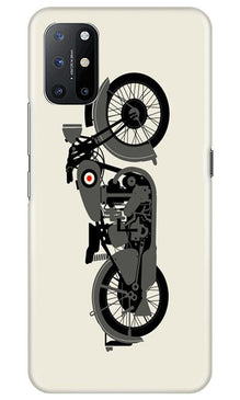 MotorCycle Mobile Back Case for OnePlus 8T (Design - 259)