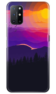 Sun Set Mobile Back Case for OnePlus 8T (Design - 279)