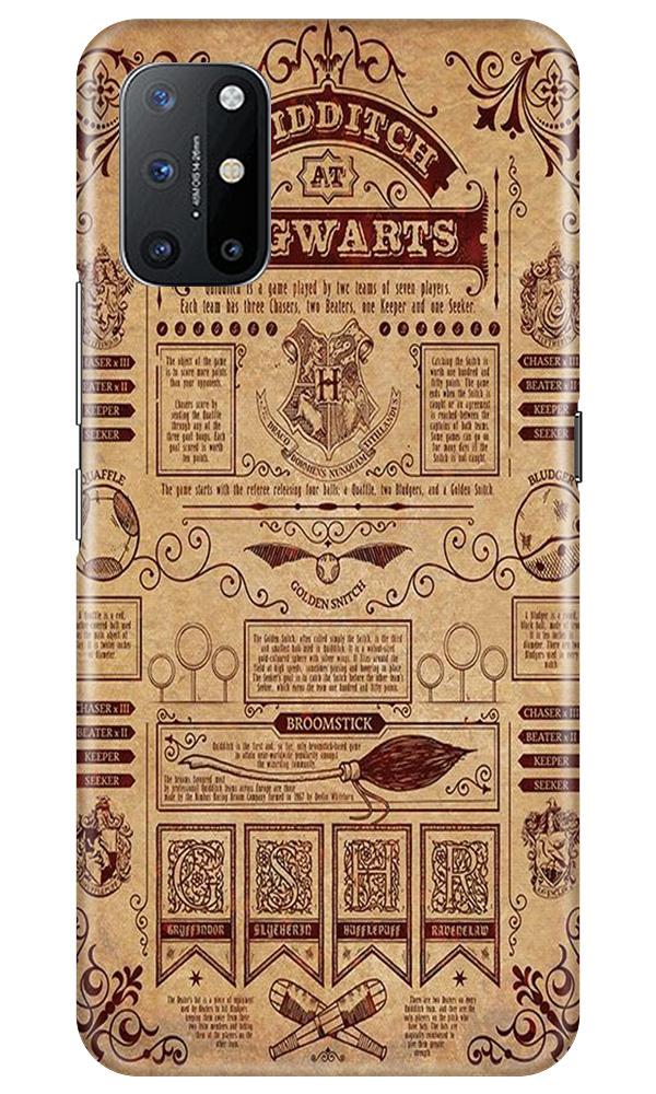 Hogwarts Mobile Back Case for OnePlus 8T (Design - 304)