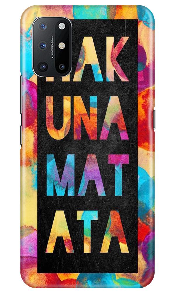 Hakuna Matata Mobile Back Case for OnePlus 8T (Design - 323)