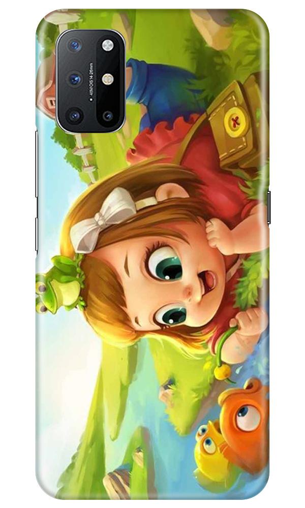 Baby Girl Mobile Back Case for OnePlus 8T (Design - 339)