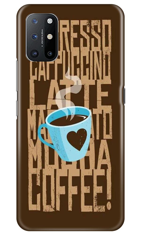 Love Coffee Mobile Back Case for OnePlus 8T (Design - 351)