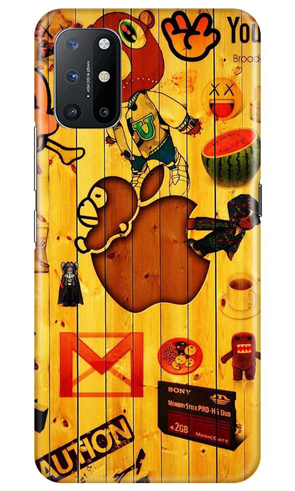 Wooden Texture Mobile Back Case for OnePlus 8T (Design - 367)