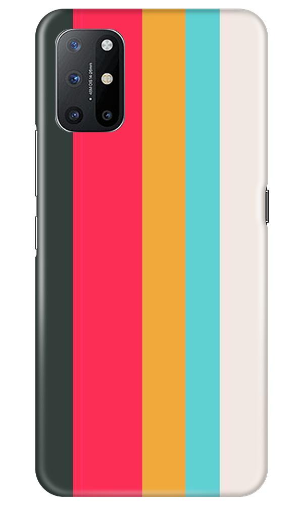 Color Pattern Mobile Back Case for OnePlus 8T (Design - 369)