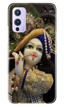 Lord Krishna3 Mobile Back Case for OnePlus 9 (Design - 18)