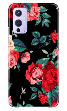 Red Rose2 Mobile Back Case for OnePlus 9 (Design - 81)