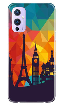 Eiffel Tower2 Mobile Back Case for OnePlus 9 (Design - 91)