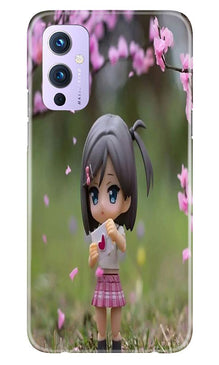 Cute Girl Mobile Back Case for OnePlus 9 (Design - 92)