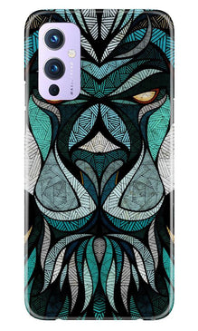 Lion Mobile Back Case for OnePlus 9 (Design - 97)