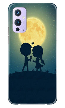 Love Couple Mobile Back Case for OnePlus 9  (Design - 109)
