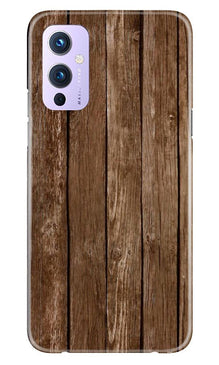 Wooden Look Mobile Back Case for OnePlus 9  (Design - 112)