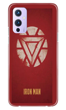 Iron Man Superhero Mobile Back Case for OnePlus 9  (Design - 115)