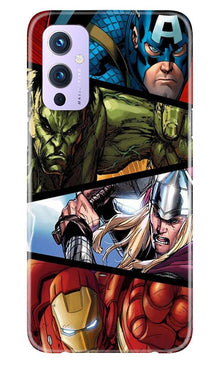 Avengers Superhero Mobile Back Case for OnePlus 9  (Design - 124)