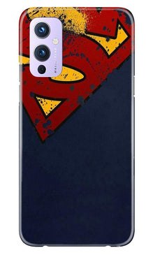 Superman Superhero Mobile Back Case for OnePlus 9  (Design - 125)