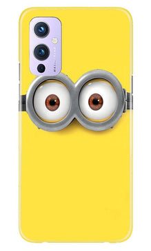 Minions Mobile Back Case for OnePlus 9  (Design - 128)