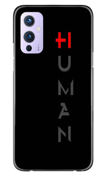 Human Mobile Back Case for OnePlus 9  (Design - 141)