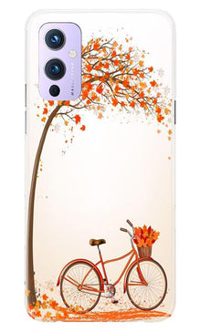 Bicycle Mobile Back Case for OnePlus 9 (Design - 192)